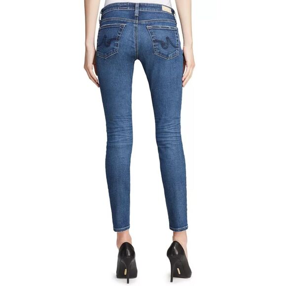 AG Jeans The Legging Ankle Super Skinny Jeans 11 Years Swapmeet Distressed Sz 25 - Picture 2 of 9